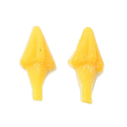 Gold Kükenmund aus Kunststoff, Puppenherstellung, arrow, Gold, 17x7 mm