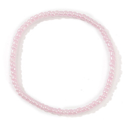 Pink Богемный цветной эластичный браслет из бисера для женщин и девочек