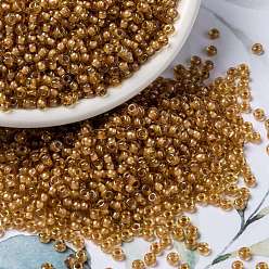 (RR3733) Миюки круглые бусины рокайль, японский бисер, (rr 3733), 8/0, 3 мм, отверстие : 1 мм, Около 2111~2277 шт / 50 г