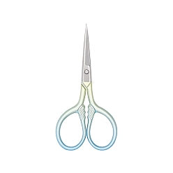 Светло-Синий Ножницы из нержавеющей стали, швейные ножницы, голубой, 92x45 мм