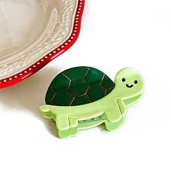 Tortoise Заколки для волос в форме когтей из ацетата целлюлозы, аксессуары для волос для женщин и девочек, черепаха, 93x53x44 мм
