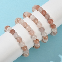 Golden Silk Jade 10Мм натуральные золотые шелковые нефритовые браслеты из нефрита из Синьцзяна с круглыми бусинами для женщин, внутренний диаметр: 2 дюйм (5.1 см)