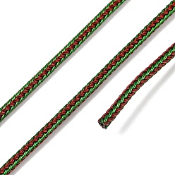 Зеленый Плетеная круглая стальная проволока, для браслетов своими руками, зелёные, 3.2 мм