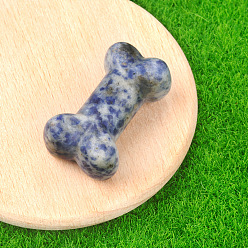 (306FM) Жонкиль матовый с лаймовой подкладкой Натуральная яшма с голубыми пятнами, резные статуэтки из исцеляющей кости, Украшения из камня с энергией Рейки, 34x20x10~14 мм