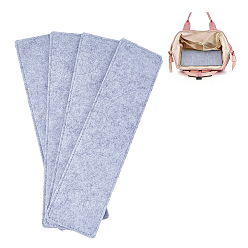 Gray Felt Bag Bottoms Mat, Rectangle, Gray, 320x79x5mm