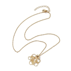 Golden 304 Stainless Steel Cable Chains Cable Necklaces, Pendant Necklaces, Golden, 17.52 inch(44.5cm)