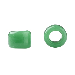 (47D) Opaque Shamrock TOHO Round Seed Beads, Japanese Seed Beads, (47D) Opaque Shamrock, 15/0, 1.5mm, Hole: 0.7mm, about 15000pcs/50g