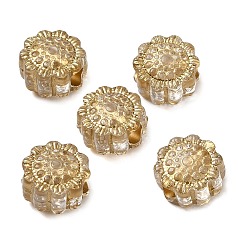 Цветок Прозрачные акриловые бусины, цветок, цветок, 12x8 мм, отверстие : 4 мм, о: 830 шт / 500 г