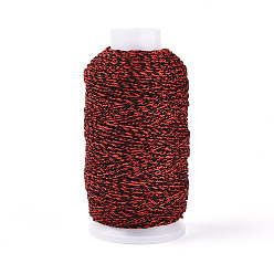 Малиновый 150ms24-слойные хлопковые витые шнуры, малиновый, 1.5 мм, около 164.04 ярдов (150 м) / рулон