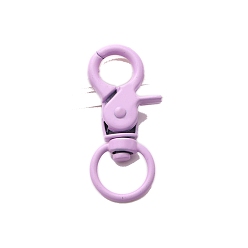 Prune Fermoirs pivotants en fer peint à la bombe, prune, 45mm