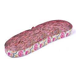 Разноцветный Жаккардовая лента, тирольская лента, Полиэфирная лента, для рукоделия шитье, домашний декор, Пион шаблон, красочный, 5/8" (16 мм)