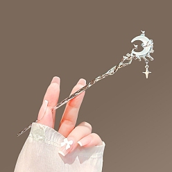 Луна Металлические палочки для волос, аксессуары для волос для женщин и девочек, луна, 170x30x20 мм