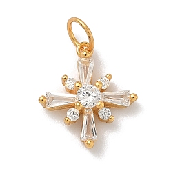 Звезда 925 подвески из стерлингового серебра с прозрачными кубическими цирконами, с печатью 925, золотые, звезды прелести, 14x12.5x1 мм, Перейти кольцо: 5x0.6 мм, внутренний диаметр: 3.5 мм