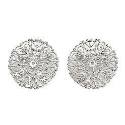 Платина Фурнитура латунная для броши, без кадмия и без свинца, платина, 30.5x6 мм, штифты : 0.7 мм