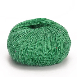 Grün Wollgarn, zum Weben, Stricken & Häkeln, grün, 0.8 mm