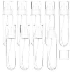 Прозрачный Пластиковый портативный многоразовый распылитель, дорожные мелкодисперсные распылители, прозрачные, 17.5 см, емкость: 100 мл (3.38 жидких унций)