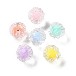 Другие Прозрачные акриловые бусины, бусина в бусине, мяч, 11.5 мм, отверстие : 2.5 мм, 641 шт / 500 г