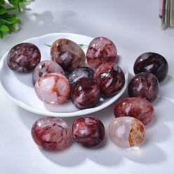Красный Кварц Камни из натурального железистого кварца, энергетические минералы, драгоценные камни, украшение дома, 20~30 мм