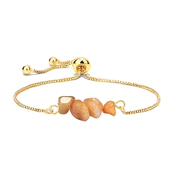 Топаз Нефрит Браслеты из плетеных бусин с натуральным топазом и нефритом, браслет из латуни, 8-5/8 дюйм (22 см)