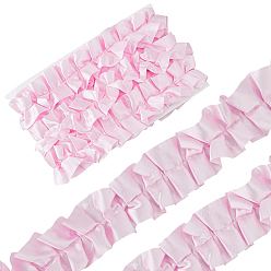 Pink 2 рулоны полиэстеровой подарочной упаковочной бумаги, для цветов корзина букет фрукты еда крафт, розовые, 50 мм