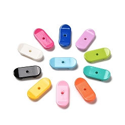 (52) Непрозрачная лаванда Выпечка краски акриловые бусины, скейтборде, разноцветные, 5x27x12 мм, отверстие : 2.3 мм