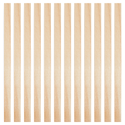 Белый Навахо 12шт. деревянные палочки для поделок, плоский, навахо белый, 376x20x4.5 мм