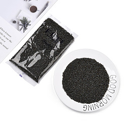 (252) Цвет внутри: морской / фиолетовый на подкладке Fgb 12/0 круглый стеклянный бисер класса А, металлических цветов, античная бронза покрытие, 12/0, 2x1.5 мм, отверстие : 0.5 мм, Около 45000 шт / фунт