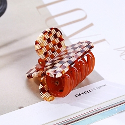 Шоколадный Заколки для волос в форме когтей из ацетата целлюлозы, аксессуары для волос для женщин и девочек, цвет шоколада, 45 мм