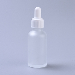 Clear 30ml Glass Teardrop Bottles, with Eye Pipette, Empty Aromatherapy Essential Oils Bottle Containers, Clear, 10.05x3.3cm, Capacity: 30ml(1.01 fl. oz).