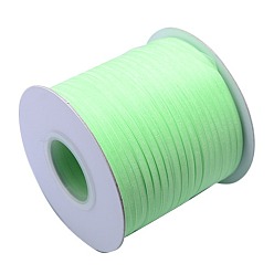 Мята молочно-белая Полиэстер органза лента, мятный крем, 1/8 дюйм (3 мм), 800 ярдов / рулон (731.52 м / рулон)