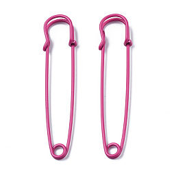 Камелия Окрашенного распылением булавки железа, для броши делает, килт иглы, камелия, 75x17x6 мм, отверстие : 4.5 мм, штифты : 1.5 мм