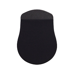 Black Polyester Mouse Storage Bag with Reusable Adhesive, Wireless Mouse Holder, Universal Stick-On Mouse Pouch, Black, 135x97mm