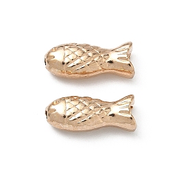 Light Gold Сплавочные бусины, рыба, золотой свет, 15x6x5 мм, отверстие : 1.2 мм