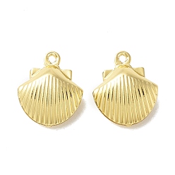 Настоящее золото 18K Стойки обшивки латунные подвески, долговечный, без кадмия, без никеля и без свинца, оболочка, реальный 18 k позолоченный, 13x10.5x5 мм, отверстие : 1 мм
