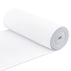 Белый Эластичная резиновая лента, белые, 20 см, 4 м / мешок