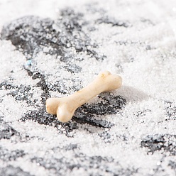 Body Миниатюрные фигурки из смолы на Хэллоуин, аксессуар для кукольного домика, кость, 29x7 мм