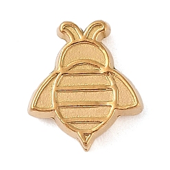 Bees 304 из нержавеющей стали бусы, золотые, Пчелы, 13x11x4 мм, отверстие : 1.5 мм