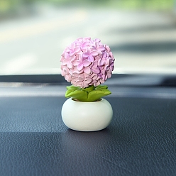 Бледно-Розовый Миниатюрные украшения из смолы, аксессуары для домашнего кукольного домика с микро-ландшафтом, притворяясь опорными украшениями, розовый жемчуг, 35x60 мм