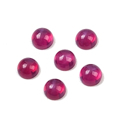 Red Corundum Кабошоны из красного корунда, выращенные в лаборатории, полукруглые / купольные, 6x4 мм