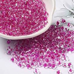 Камелия Бисер из стекла , арахис, камелия, 5.5~6x3~3.5x3 мм, отверстие : 1~1.2 мм, Около 4000 шт / фунт