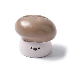 Гриб Растительные фигурки из смолы орнамент, для домашнего украшения рабочего стола, гриб, 14x15.5 мм