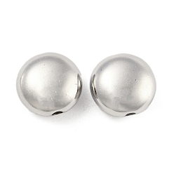 Круглые CCB пластиковые шарики, платина, круглые, 10.5x6 мм, отверстие : 1.6 мм
