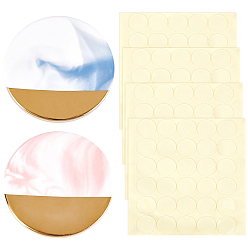 Mixed Color DIY Scrapbook Making Kits, Including Porcelain Cup Mat & Gift Tag Labels Self-Adhesive Present Stickers, Mixed Color, 96x8mm, 2 colors, 1pc/color, 2pcs