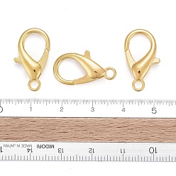 Golden Zinc Alloy Lobster Claw Clasps, Parrot Trigger Clasps, Cadmium Free & Nickel Free & Lead Free, Golden, 21x12mm, Hole: 2mm