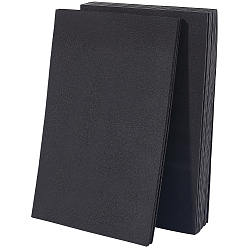 Черный Листы из вспененной этиленвинилацетата, прямоугольные, чёрные, 230x150x2 мм