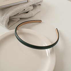 Морско-зеленый Резинки для волос из полиуретана, прочные простые аксессуары для волос для женщин, цвета морской волны, 140x125x10 мм