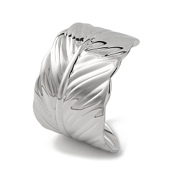 Нержавеющая Сталь Цвет Лист 304 браслеты из нержавеющей стали для женщин, цвет нержавеющей стали, внутренний диаметр: 2x2-3/8 дюйм (5x5.9 см)