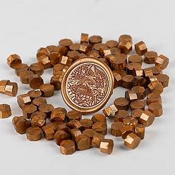 Верблюжий Частицы сургуча, для ретро печать печать, восьмиугольник, верблюжие, пакет размер мешка: 114x67мм, около 100 шт / упаковка