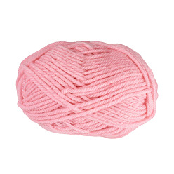 Pink Пряжа из акрилового волокна, для вязания спицами и крючком, розовые, 2 мм, около 25г/моток