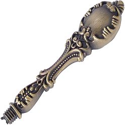 Antique Bronze Alloy Handles, for Wax Seal Stamp, Wedding Invita, Antique Bronze, 91.5x22.5x13.5mm